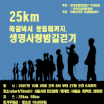 의미도 있고 <b>이색</b>데이트가 될수있는 밤길걷기 캠페인