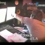 비 지금은 4집 <b>녹음</b>~현장