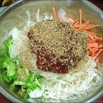 비빔국수, 저렴버전 밑반찬 4종셋트 ~ ! ! !