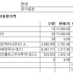 펀드 가입 현황입니다......<b>자산</b>현황이예여^^