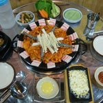 혓바닥에 불나는 매운쭈꾸미--천호동 (신<b>해물</b>철판)