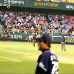 정태우, <b>갑옷</b>입고 말타고 시구하러