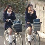 일본 여고생들의 <b>상쾌</b>한 등교길