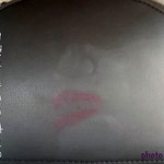 택시에 남겨진 급정거의 <b>흔적</b>