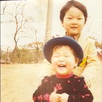 백지영, 어릴 때 사진! 싸이가 보여?