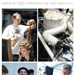 무대위 모델들의 화려한헤어스타일 이렇게 완성되는구나~