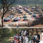 안면도 ‘태왕사신기 세트장’ 지역<b>주민</b>에 공개