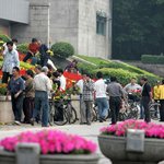 준비하는 중국 <b>시민</b>들  ;;;;;;;;;;;;;;;;;;;;;;;