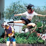 여고생 잘못 건드리면 이리된다!! <b>명심</b>해라~!