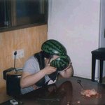 아니 <b>수박</b>이 얼마나 좋았으면~