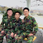 휴가를 반납한 군인들