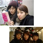 <b>려원</b> 평소 친한 연예인들과(서지영과 키스를?)