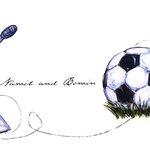 김남일, <b>김보민</b>의 독특한 청첩장