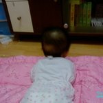 고개 안들어 <b>백일</b>사진 못찍은 울 민주..ㅠ_ㅠ