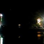 파스텔 톤 강가에서