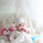 울못난이 가은공주 <b>백일</b>사진이래요~