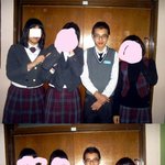 유승호 학교에서 <b>여학생들</b>과 함께 직찍
