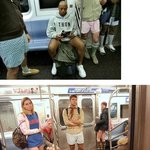 제6회 지하철 <b>팬티</b>만 입고 타기