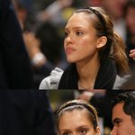 제시카알바 남친이랑 또 농구경기 보러갔구나