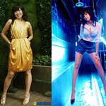 연예인들 다리 <b>포샵</b> 전vs후