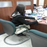 <b>통장</b>만드는 소희!!! 직찍입니다~~~!