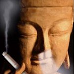 담배 피는 <b>불상</b>..