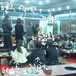 드라마"황금신부" 출연진 식당에서 봤어요