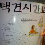 택견 <b>수련</b> 시간표가 엽기