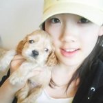 소녀시대 <b>태연</b> 귀여운 강아지랑 사진!!