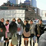 숭례문앞...일본관광객 기념사진촬영