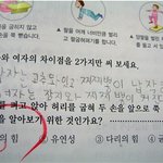 초딩 1 의 <즐거운 생활><b>답안지</b>