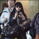 원더걸스 출국하는날, 공항에서