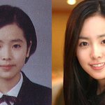 한지민 어렸을때도 <b>인형</b>같았네..ㅋ