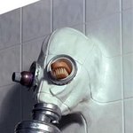 가스 마스크 <b>샤워헤드</b>