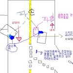 <b>신호</b>없는 삼거리에서 사고가 났습니다.