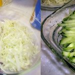 양푼골뱅이쫄면, <b>새우</b>볶음밥