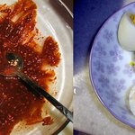 비빔국수 ,  당근<b>쥬스</b>.