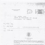 이명박 서울 시장에게 보낸 내용증명에 대한 답변 공문 (2005년...