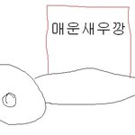 어떤 미친x이 새우깡을 몰래 두고 다닙니다