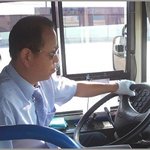버스아저씨들의 자존심경쟁...