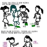 고등학교때 일을 만화로 만들어봤어용