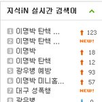 오늘 오후에 찍은 네이버<b>지식</b>인 검색어..