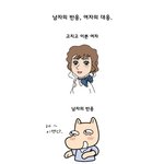 남자, <b>여자</b>의 <b>반응</b>