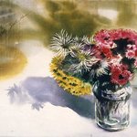 이난숙 여류 화가 수채화 24.