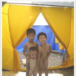 삼총사의 누드...