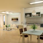 <b>living</b> room &amp; kitchen