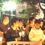<b>밀양</b> 성폭행 사건 촛불시위현장