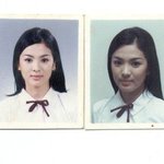 학생시절 송혜교 <b>증명</b>사진~