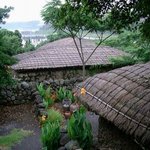 제주도 초가집.
