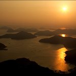 거제도 노자산 <b>일몰</b>...